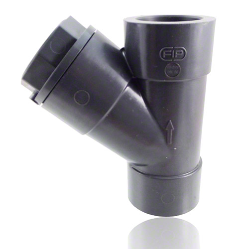 PVC-U Schmutzf&auml;nger, Gewindemuffe, EPDM